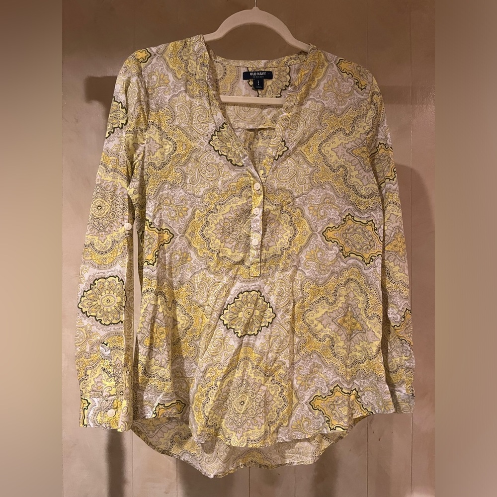 Old Navy Yellow Tunic